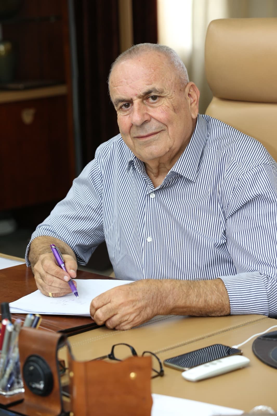 Michel Issa — Founder & Honorary Chairman.
